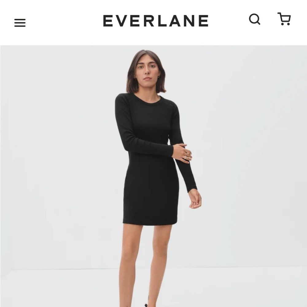 Ribbed Mini Dress